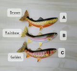 Rainbow, Brown, Golden Trout Replica 18"
