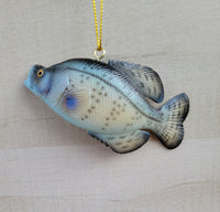 Crappie Holiday Ornament 4.75" x 2" Nautical decor