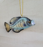 Crappie Holiday Ornament 4.75" x 2" Nautical decor