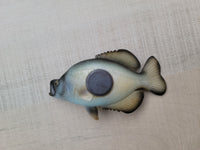 Crappie Fish Magnet 3.5" x 1.75" Nautical decor