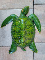 Sea Turtle 15"x 12.5 Replica wall decor