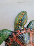 Sea Turtle 15"x 12.5 Replica wall decor