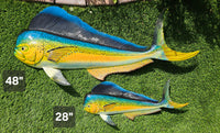 Mahi Mahi 48", 28", or 18" Dorado Dolphin fish wall decor