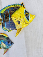 Tropical Fish wall decor - Set #10