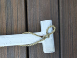 Paddle Oar wood nautical sign "There's Nothing Like a Largemouth on your Rod" Bass decor