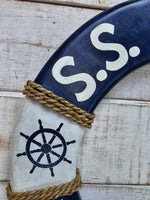 S.S. Minnow Island Charter life preserver ring decor
