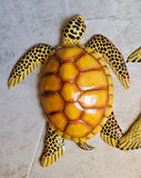 Sea Turtle 15"x 12.5 Replica wall decor