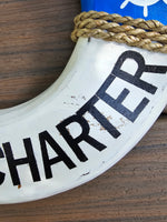 S.S. Minnow Island Charter life preserver ring decor