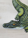 Alligator 16"x 12" Replica wall decor
