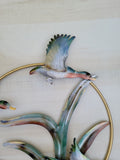 Duck scene metal wall decor