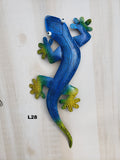 Gecko Metal Wall Art 19.5"