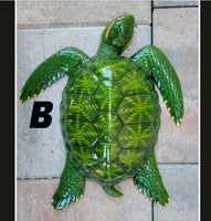 Sea Turtle 15"x 12.5 Replica wall decor