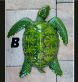 Sea Turtle 15"x 12.5 Replica wall decor
