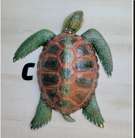 Sea Turtle 15"x 12.5 Replica wall decor