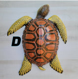 Sea Turtle 15"x 12.5 Replica wall decor