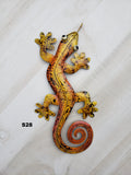 Gecko Metal Wall Art 12"