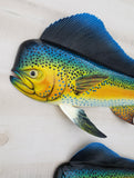 Mahi Mahi 48", 28", or 18" Dorado Dolphin fish wall decor