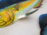 Mahi Mahi 48", 28", or 18" Dorado Dolphin fish wall decor