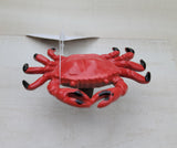 Red Crab Metal Knob - Drawer Pull (set of 4)