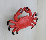 Red Crab Metal Knob - Drawer Pull (set of 4)