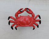Red Crab Metal Knob - Drawer Pull (set of 4)