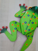 Frog Haitian Metal Wall Art