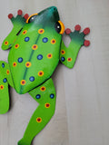 Frog Haitian Metal Wall Art