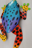 Frog Haitian Metal Wall Art