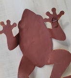 Frog Haitian Metal Wall Art