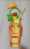 Tiki Drink - Haitian Metal Wall Art