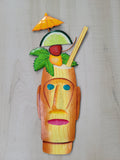 Tiki Drink - Haitian Metal Wall Art