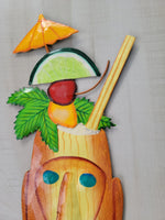 Tiki Drink - Haitian Metal Wall Art