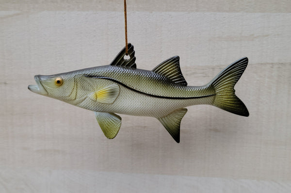 Snook decor Holiday Ornament 4.75" x 2" Nautical decor