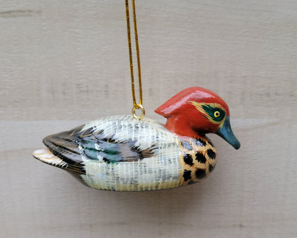 Duck Holiday Ornament  Hunting décor