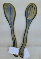 Pakkawood Slotted Spoon and Corner Spoon
