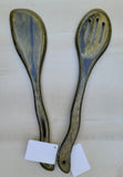 Pakkawood Slotted Spoon and Corner Spoon