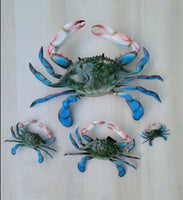 Blue Crab 3D wall replica