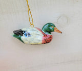 Duck Holiday Ornament Mallard Hunting décor