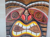 Tiki Mask Plaque