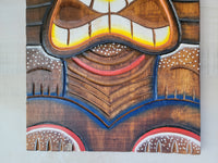Tiki Mask Plaque