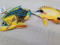 Tropical Fish Holiday Ornament decor (set of 3)