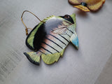 Tropical Fish Holiday Ornament decor (set of 3)