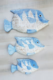 Fish Tropical Wall Décor   (set of 3)