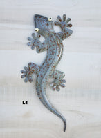 Gecko Metal Wall Art 19.5"