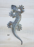 Gecko Metal Wall Art 19.5"