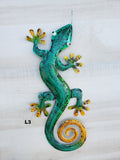 Gecko Metal Wall Art 19.5"