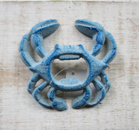 Blue Crab Bottle Opener Nautical décor