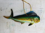 Mahi Holiday Ornament 4.75" x 2" Nautical decor